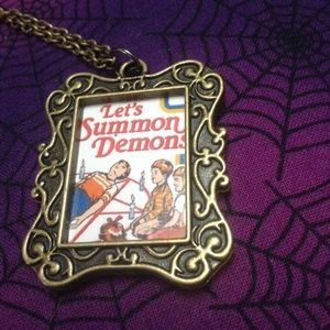 Wicked gothic occult necklace